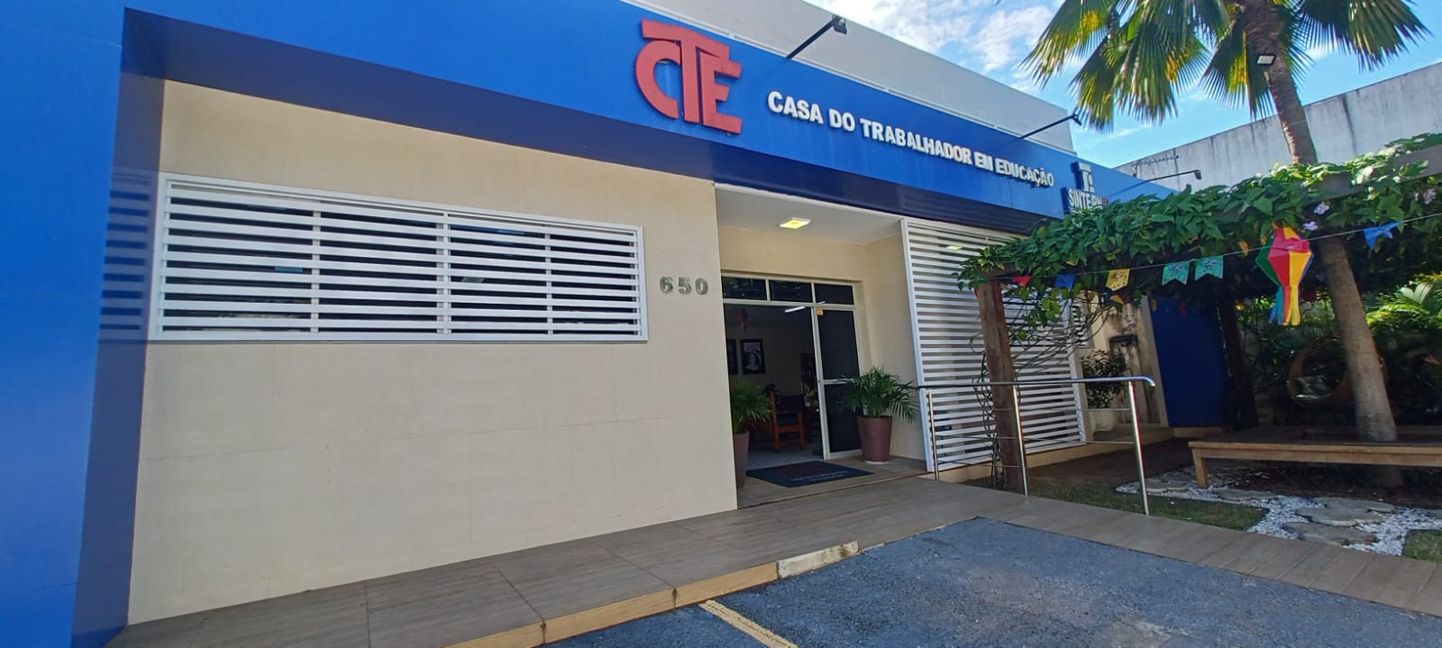 Fachada da Casa de Tempos Educativos em Natal
